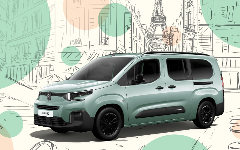 ベルランゴに新色追加「アクア グリーン」